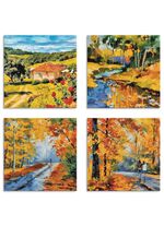 4-delige set afbeeldingen 