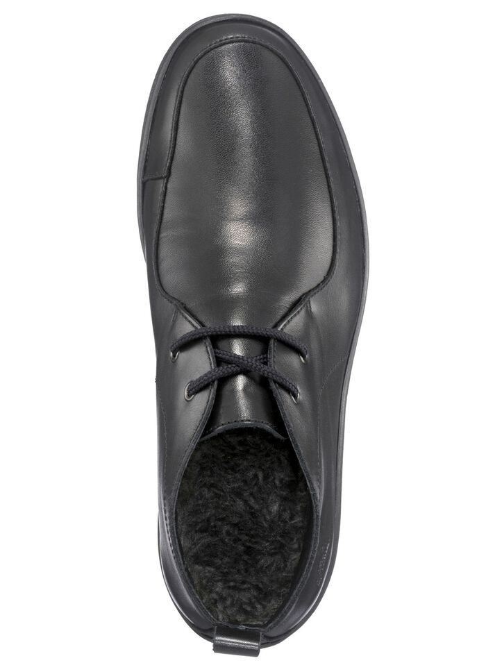 Veterlaarsje met uitneembaar voetbed ZWART