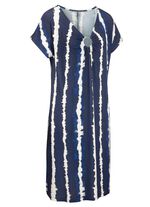 Laurina jurk in batiklook 