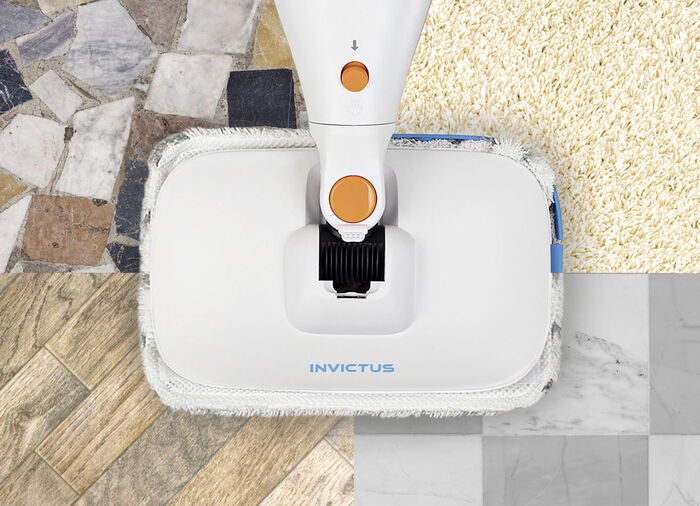 Genius Invictus hand- en vloerstoomreiniger 