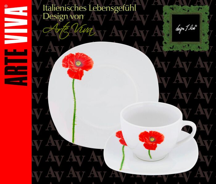 koffieservies, 18 stuks SAN REMO 