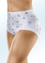 Set van vijf slips met vervangbaar elastiek in de band 