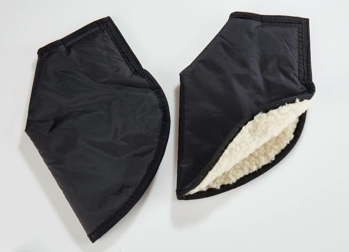 Handwarmers met scheerwol 