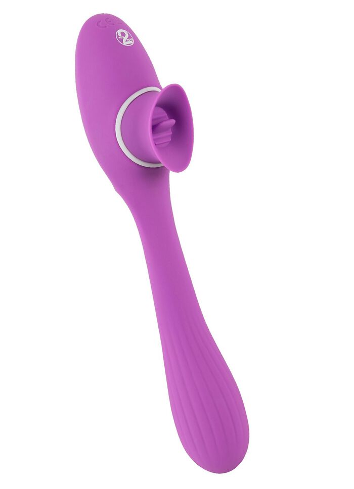 Konijnenvibrator met likfunctie 