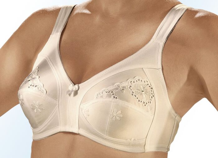 Sassa two-pack bh met geperforeerd borduursel in de bovencups 