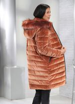 Korte jas met afneembare capuchon 