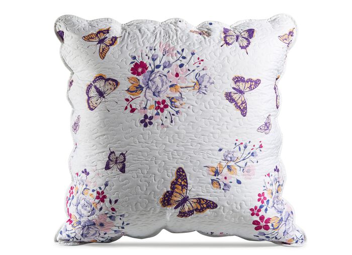 Sprei met een veerachtig design 