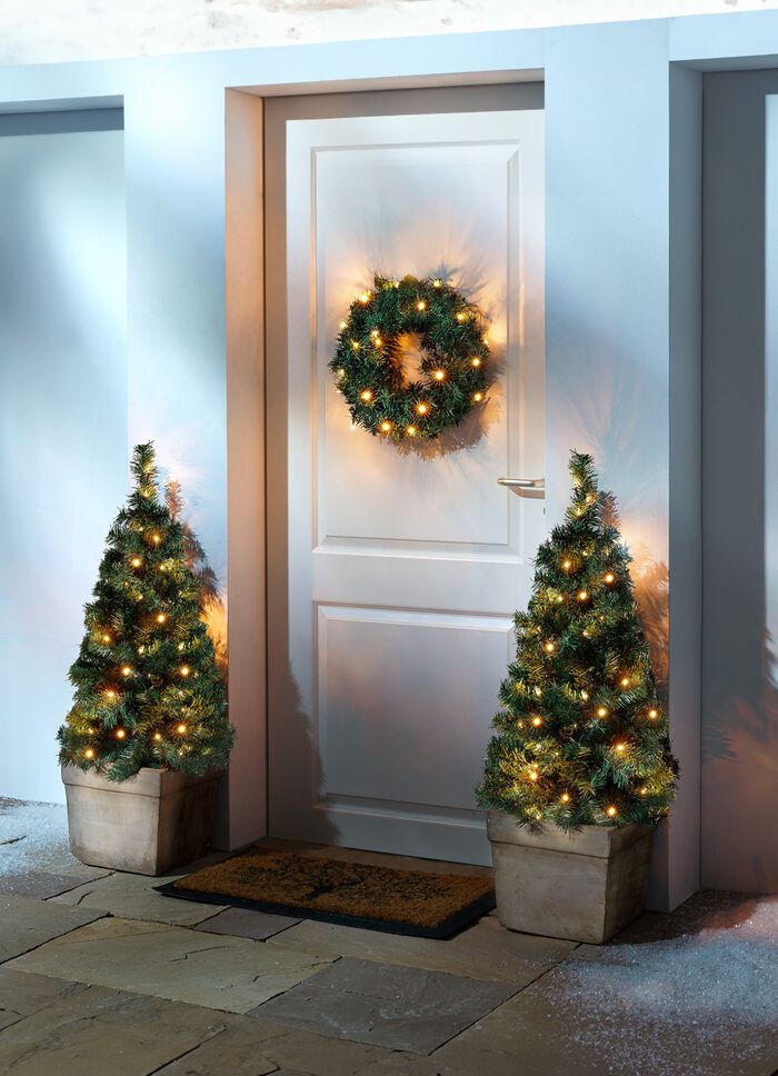 Het perfecte decoratie-idee: LED-decoratieset, 3-delig 