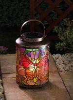 Handgeschilderde zonne-lantaarn 