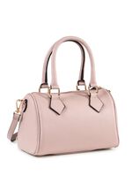 Laurina tas met afneembare sieradenhanger POEDERROZE