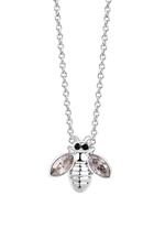 Bijenketting met Swarovski&reg;-kristallen 