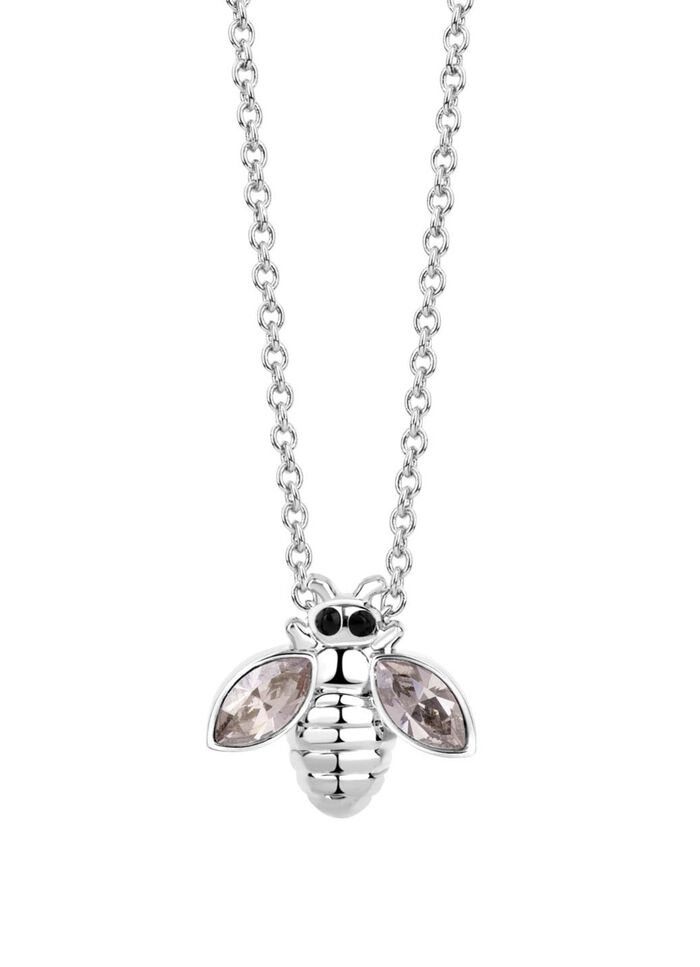 Bijenketting met Swarovski&reg;-kristallen 