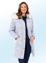 Korte jas met afneembare capuchon 