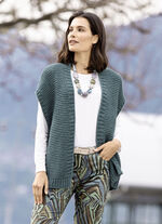 Gebreid vest met alpaca-aandeel LICHTPETROL