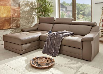 Gestoffeerde hoek met hoofdsteunverstelling 