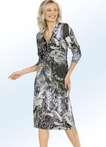 Nachthemd met satijnen lint en lange mouwen 