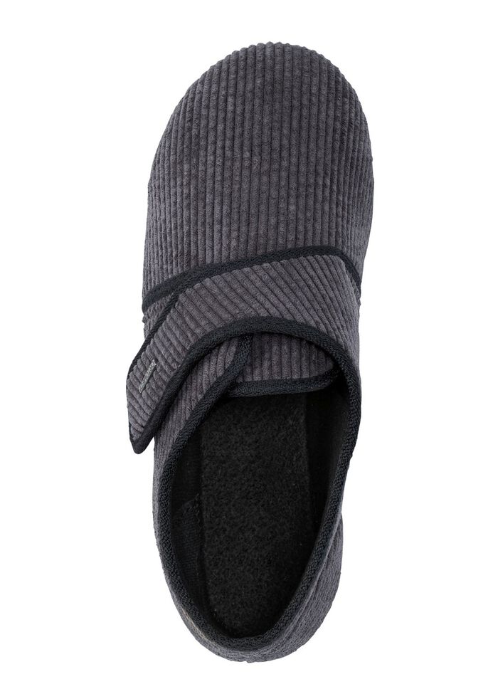 Klassieke herenpantoffels, met klittenbandsluiting 