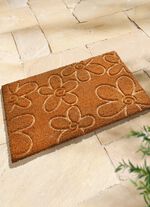 Duurzame bloemendeurmat 