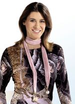 Omslagsjaal met sierparels 