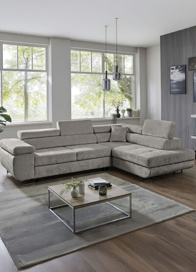 Gestoffeerde hoek met functie 