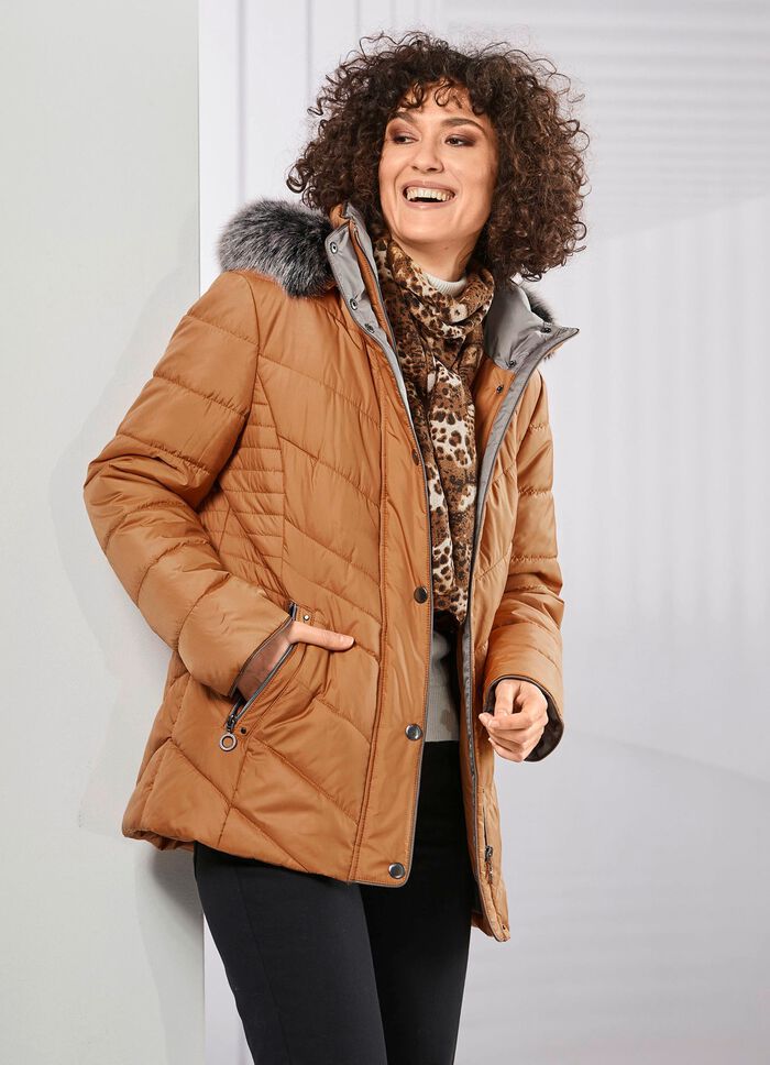 Jas in 2 kleuren KARAMEL