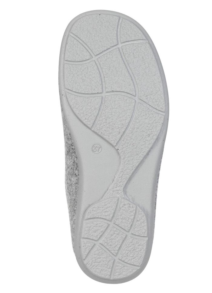 Laurina, klassieke damespantoffels, met uitneembaar voetbed 