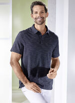 Poloshirt met zijsplitten 