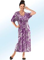Kaftan met ronde halslijn 