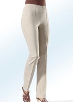Broek in pull-on model BEIGE GEM.