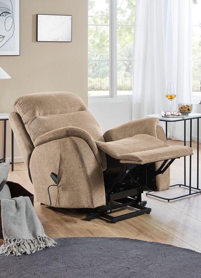 Comfortabele massagestoel met opstahulp 