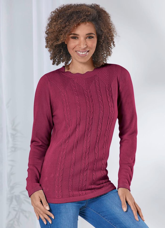 Trui van zeer zachte kwaliteit 