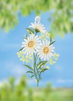 Lenteachtige raamdecoratie 