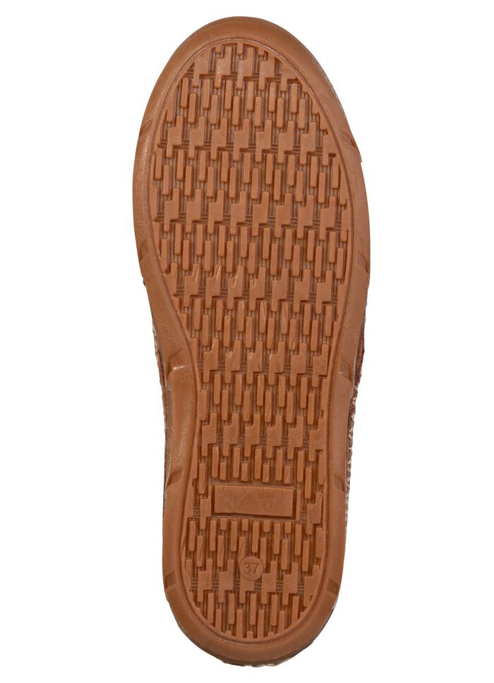 ELENA EDEN, zomerse damespantoffels, breedte G, gemaakt van leer 