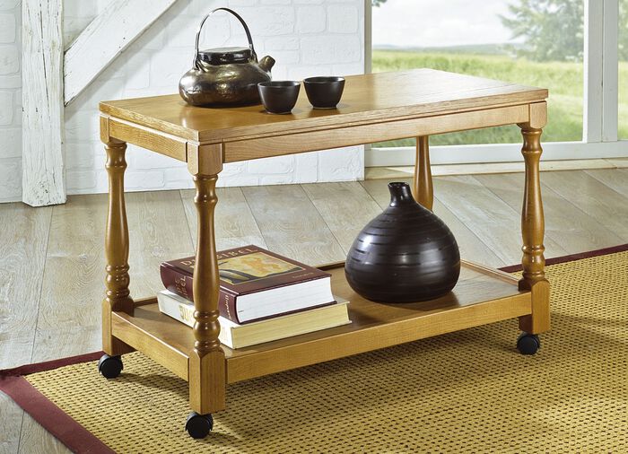 Salontafel in rustiek eiken 