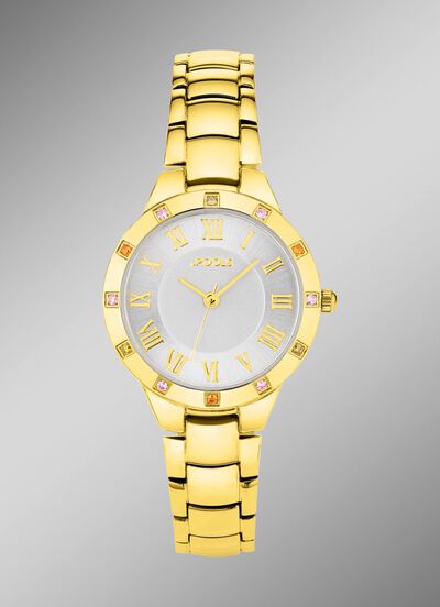 Pools 2624 &ndash; Elegant dameshorloge met kleurrijke accenten 