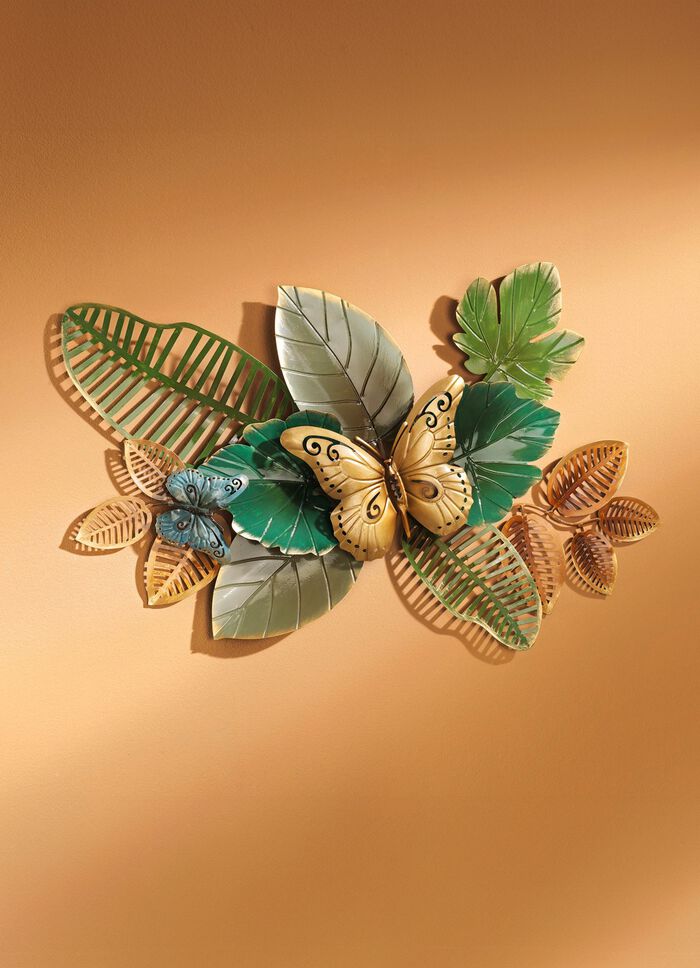 Wanddecoratie van metaal 