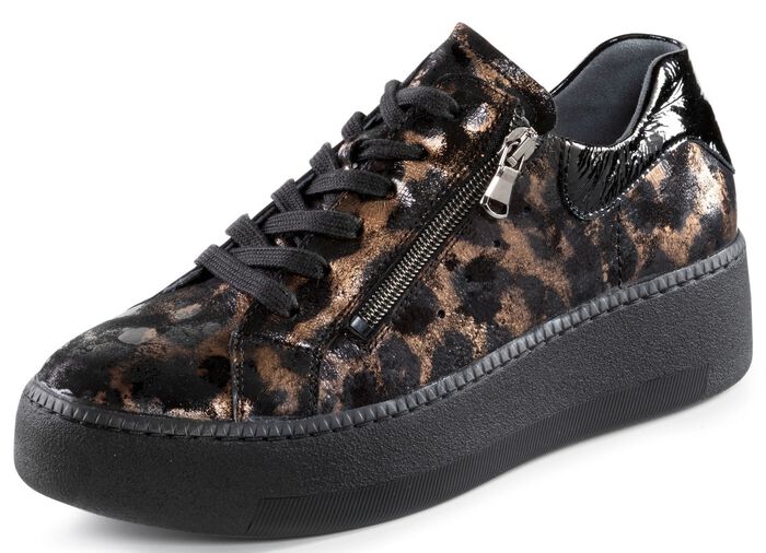 Waldl&auml;ufer sneakers in trendy luipaardlook 