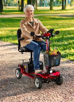 4-wiel scooter van Rolektro 