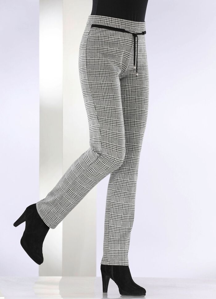 Broek met het nieuwste Glencheck-design 