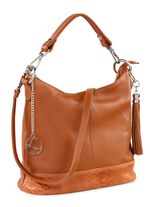 Laurina kalfslederen tas met reli&euml;fafwerking 