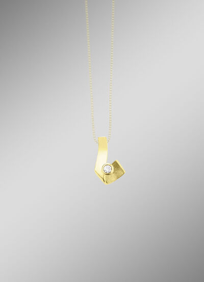 Hanger met diamant 