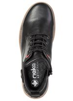 Rieker, klassieke dames enkellaarsjes, met rits SCHWARZ