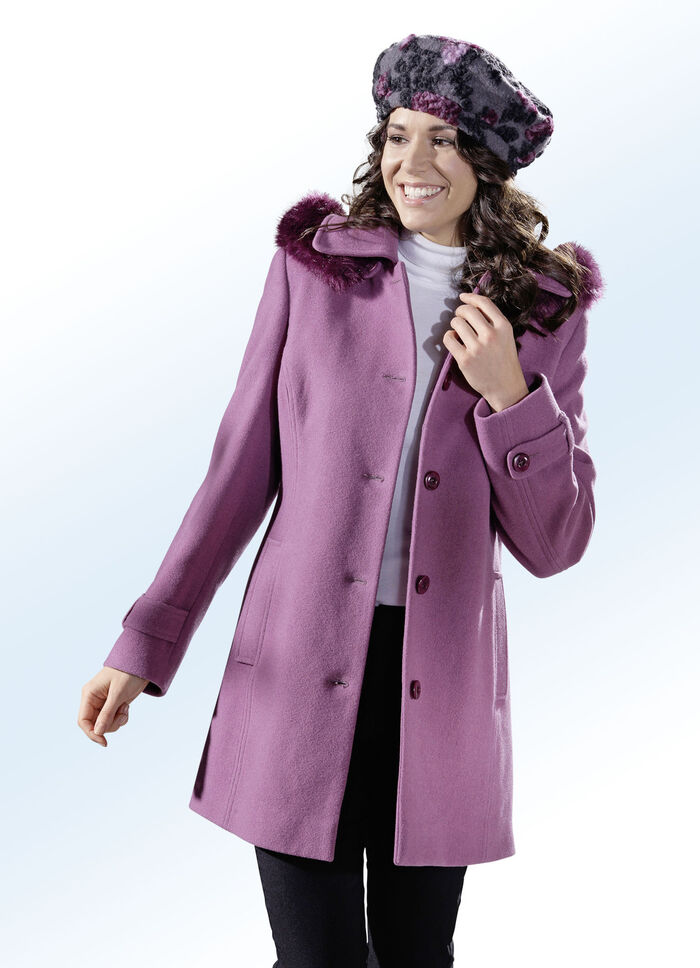 Jas met afneembare capuchon 