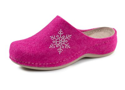 Laurina pantoffels met slimme klinknagels 