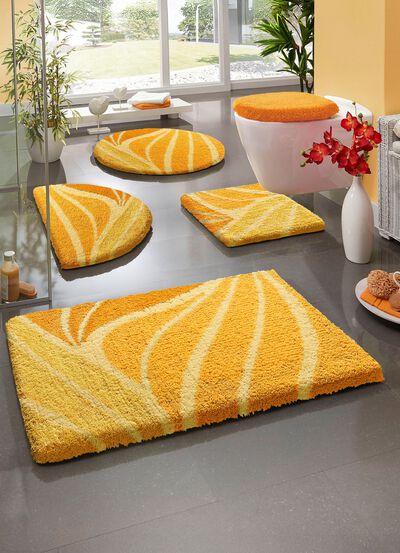 Badkameraccessoireset met antislip achterkant 