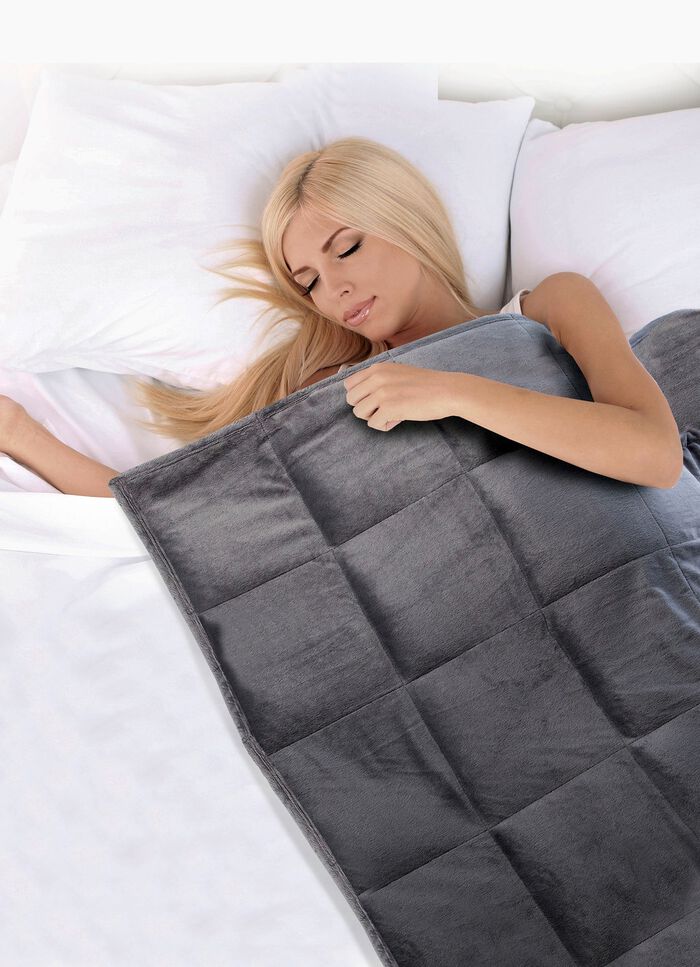 Verzwaringsdeken met glasparelvulling 