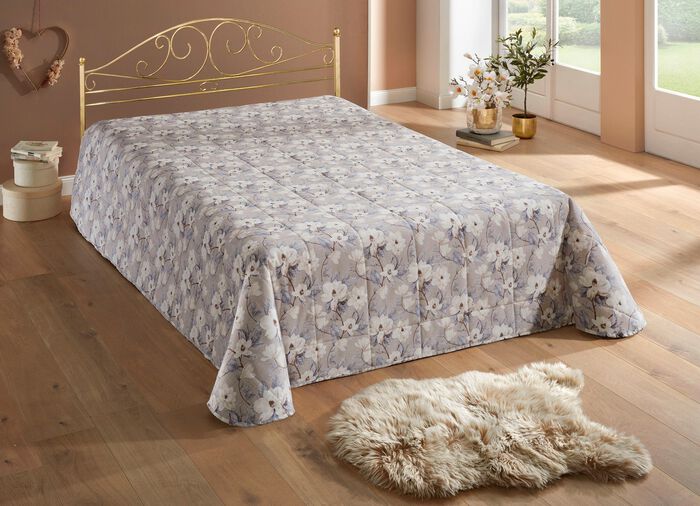 Geruite gewatteerde spreien en kussenslopen 