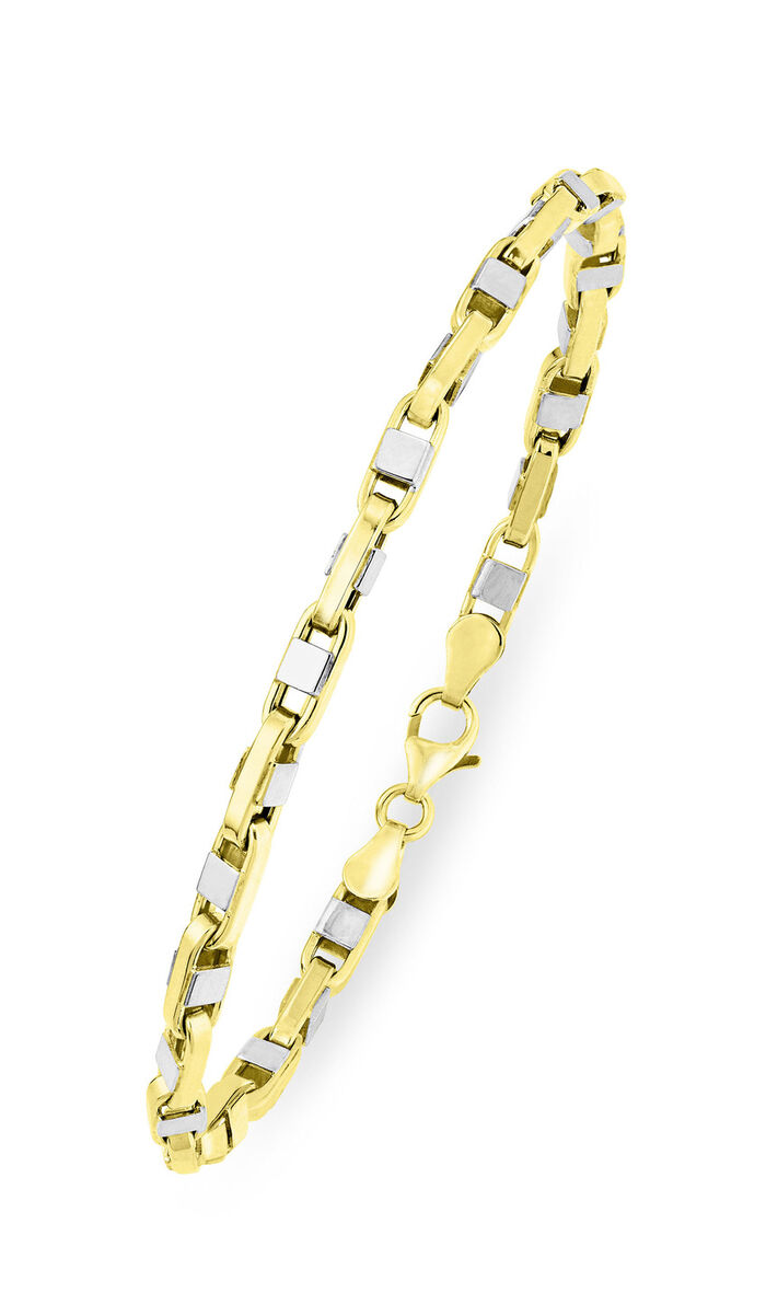 Chique armband in bicolor 