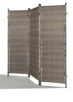 Weerbestendig windscherm met stabiel stalen frame GRIJS