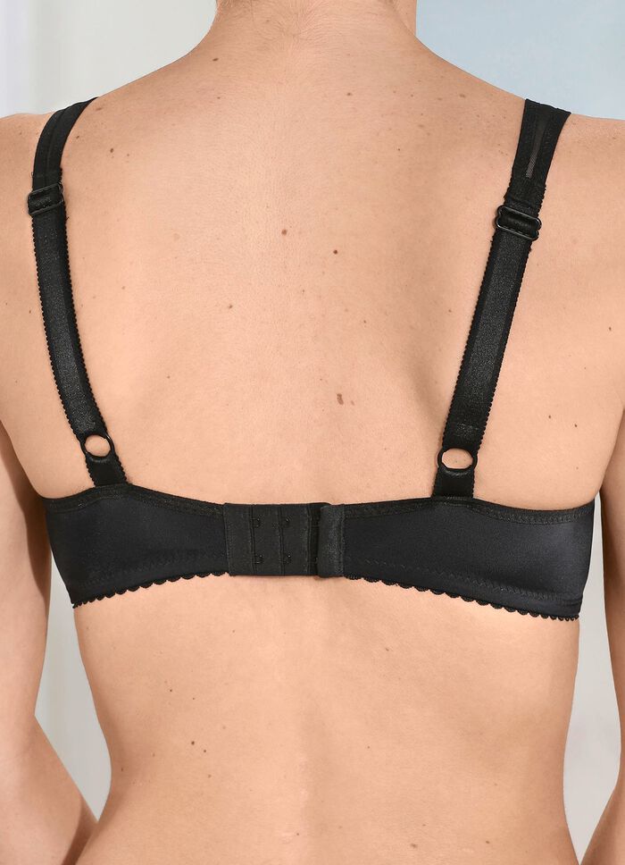 Laurina beugelbeha met elastische kant 